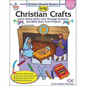 Easy Christian Crafts: Grades Pk-K, Paperback - Linda Standke imagine
