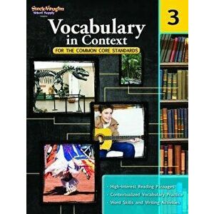 Vocabulary in Context for the Common Core Standards: Reproducible Grade 3, Paperback - *** imagine