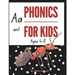 Phonics for Kids ages 4-8, Paperback - Hellen Anvil imagine