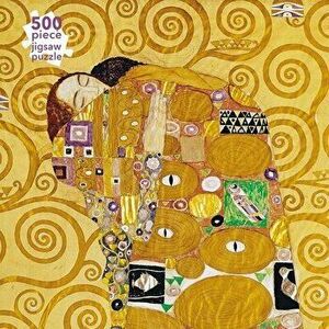 Adult Jigsaw Puzzle Gustav Klimt: Fulfilment (500 Pieces): 500-Piece Jigsaw Puzzles, Hardcover - *** imagine
