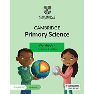 Cambridge Primary Science Workbook 4 with Digital Access (1 Year), Paperback - Fiona Baxter imagine