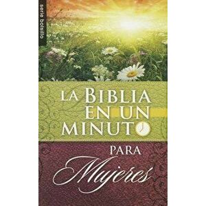 Biblia en un Minuto Para Mujeres, Paperback - *** imagine
