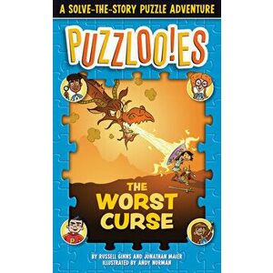 Puzzlooies! the Worst Curse: A Solve-The-Story Puzzle Adventure, Paperback - Russell Ginns imagine