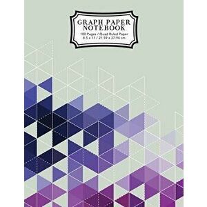 Graph Paper Notebook: Purple Grid Boxes Grid Paper Composition Notebook, Graphing Paper, Quad Ruled, Paperback - *** imagine