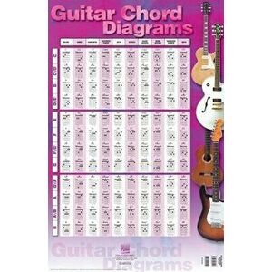Guitar Chord Diagrams: 22 Inch. X 34 Inch. Poster, Paperback - *** imagine