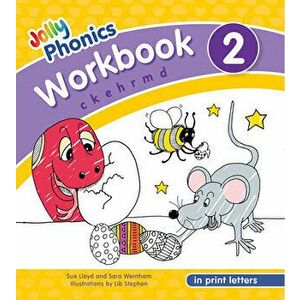 Jolly Phonics Workbook 2: In Print Letters (American English Edition), Paperback - Sue Lloyd imagine