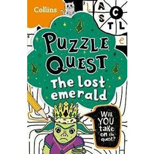 The Lost Emerald. Solve More Than 100 Puzzles in This Adventure Story for Kids Aged 7+, Paperback - Collins Kids imagine