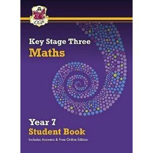 KS3 Maths Year 7 Student Book - with answers & Online Edition - CGP Books imagine