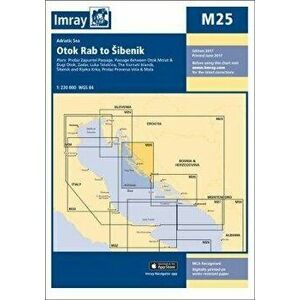 Imray Chart M25. Otok Rab to Sibenik, New ed, Sheet Map - Imray imagine