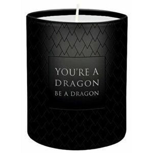 Game of Thrones: Be A Dragon Glass Votive Candle - Insight Editions imagine