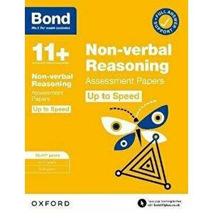 Bond 11+: Bond 11+ Non-verbal Reasoning Up to Speed Assessment Papers with Answer Support 10-11 years. 1, Paperback - Alison Primrose imagine