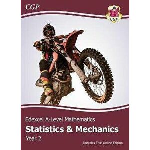 New Edexcel A-Level Mathematics Student Textbook - Statistics & Mechanics Year 2 + Online Edition - CGP Books imagine