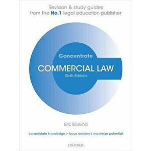 Commercial Law Concentrate. Law Revision and Study Guide, 6 Revised edition, Paperback - *** imagine