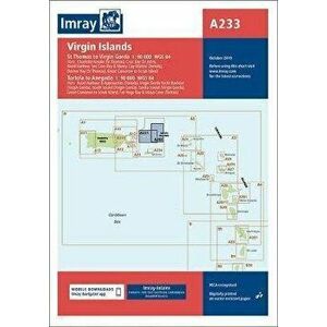 Imray Chart A233. Virgin Islands Double-sided sheet combining charts A231 and A232, New ed, Sheet Map - Imray imagine