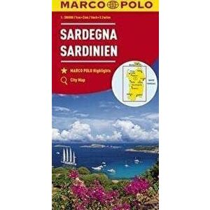 Sardinia Marco Polo Map, Sheet Map - Marco Polo imagine