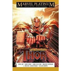 Marvel Platinum Deluxe Edition: The Definitive Thor, Hardback - J Michael Straczynski imagine