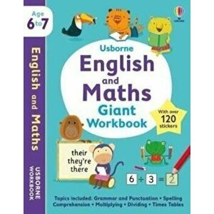 Usborne English and Maths Giant Workbook 6-7, Paperback - Caroline Young imagine