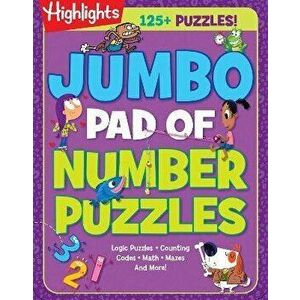 Jumbo Pad of Number Puzzles, Paperback - *** imagine