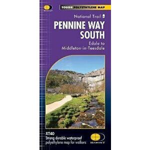 Pennine Way South. Edale to Middleton-in-Teesdale, Sheet Map - *** imagine