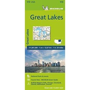 Great Lakes - Zoom Map 173, Sheet Map - Michelin imagine