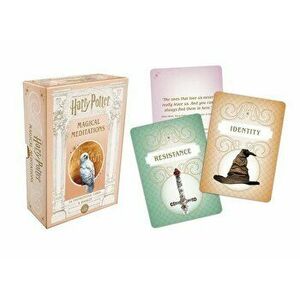 Harry Potter: Magical Meditations. 64 Inspirational Cards Based on the Wizarding World, Paperback - Jody Revenson imagine