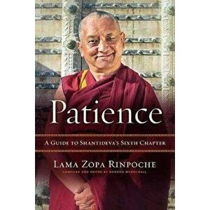 Patience. A Guide to Shantideva's Sixth Chapter, Paperback - Lama Zopa Rinpoche imagine