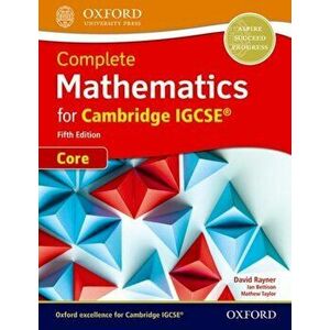 Complete Mathematics for Cambridge IGCSE (R) Student Book (Core). 5 Revised edition - Mathew Taylor imagine