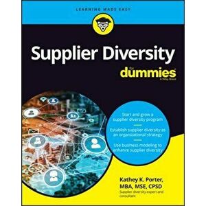Supplier Diversity For Dummies, Paperback - K Porter imagine