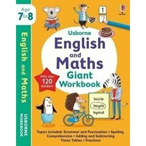 Usborne English and Maths Giant Workbook 7-8, Paperback - Hannah (EDITOR) Watson imagine