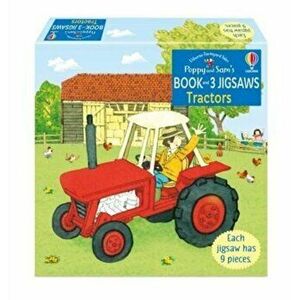 Poppy and Sam's Book and 3 Jigsaws: Tractors, Paperback - Heather Amery imagine