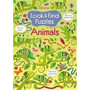 Look and Find Puzzles Animals, Paperback - Kirsteen Robson imagine