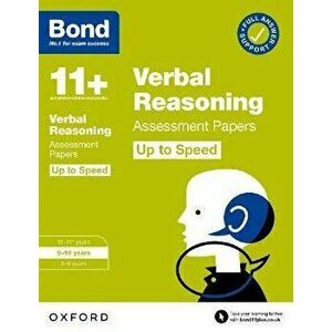 Bond 11+: Bond 11+ Verbal Reasoning Up to Speed Assessment Papers with Answer Support 9-10 Years. 1, Paperback - Frances Down imagine