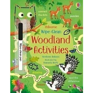 Wipe-Clean Woodland Activities, Paperback - Kirsteen Robson imagine