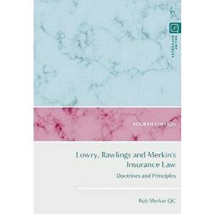 Lowry, Rawlings and Merkin's Insurance Law. Doctrines and Principles, 4 ed, Paperback - *** imagine