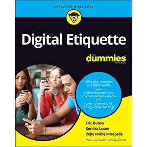 Digital Etiquette For Dummies, Paperback - E Butow imagine