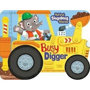 Busy Digger, Board book - Holly Hall imagine