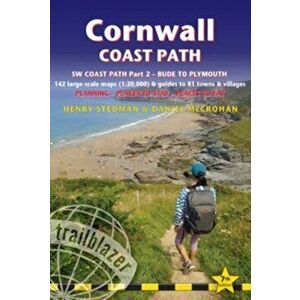Cornwall Coast Path. British Walking Guide: SW Coast Path Part 2 - Bude to Plymouth Includes 142 Large-Scale Walking Maps (1: 20, 000) & Guides to 81 To imagine