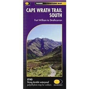 Cape Wrath Trail South XT40. Fort William to Srathcarron, Sheet Map - Harvey Map Services Ltd. imagine