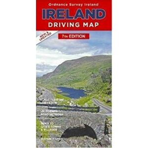 Ireland Driving Map, Sheet Map - *** imagine