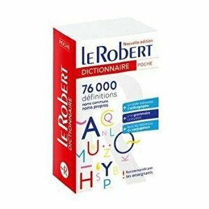Le Robert de Poche: Dictionnaire Francais, Paperback - *** imagine