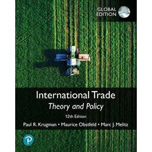 International Trade: Theory and Policy, Global Edition. 12 ed, Paperback - Marc Melitz imagine