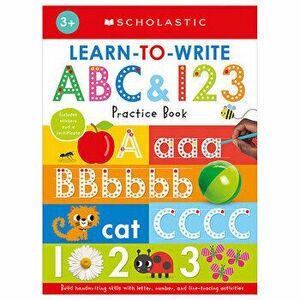 Learn to Write ABC & 123: Scholastic Early Learners (Workbook), Paperback - Scholastic imagine