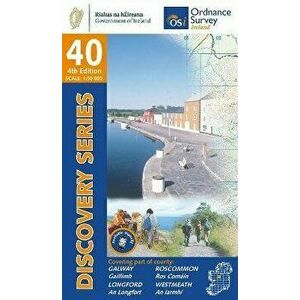 Galway, Longford, Roscommon, WestMeath, Sheet Map - *** imagine