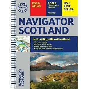 Philip's Navigator Scotland, Spiral Bound - Philip's Maps imagine