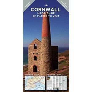 Cornwall Map and Guide of Places to Visit, Paperback - William Fricker imagine