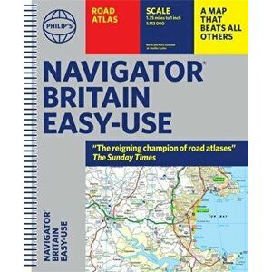 Philip's Navigator Britain Easy Use Format. (Spiral binding), Spiral Bound - Philip's Maps imagine