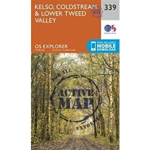 Kelso, Coldstream and Lower Tweed Valley. September 2015 ed, Sheet Map - Ordnance Survey imagine