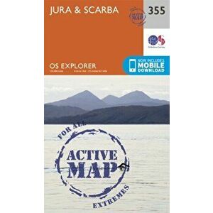 Jura and Scarba. September 2015 ed, Sheet Map - Ordnance Survey imagine
