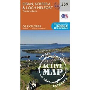 Oban, Kerrera and Loch Melfort. September 2015 ed, Sheet Map - Ordnance Survey imagine