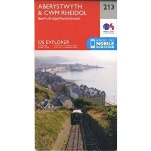 Aberystwyth and Cwm Rheidol. September 2015 ed, Sheet Map - Ordnance Survey imagine